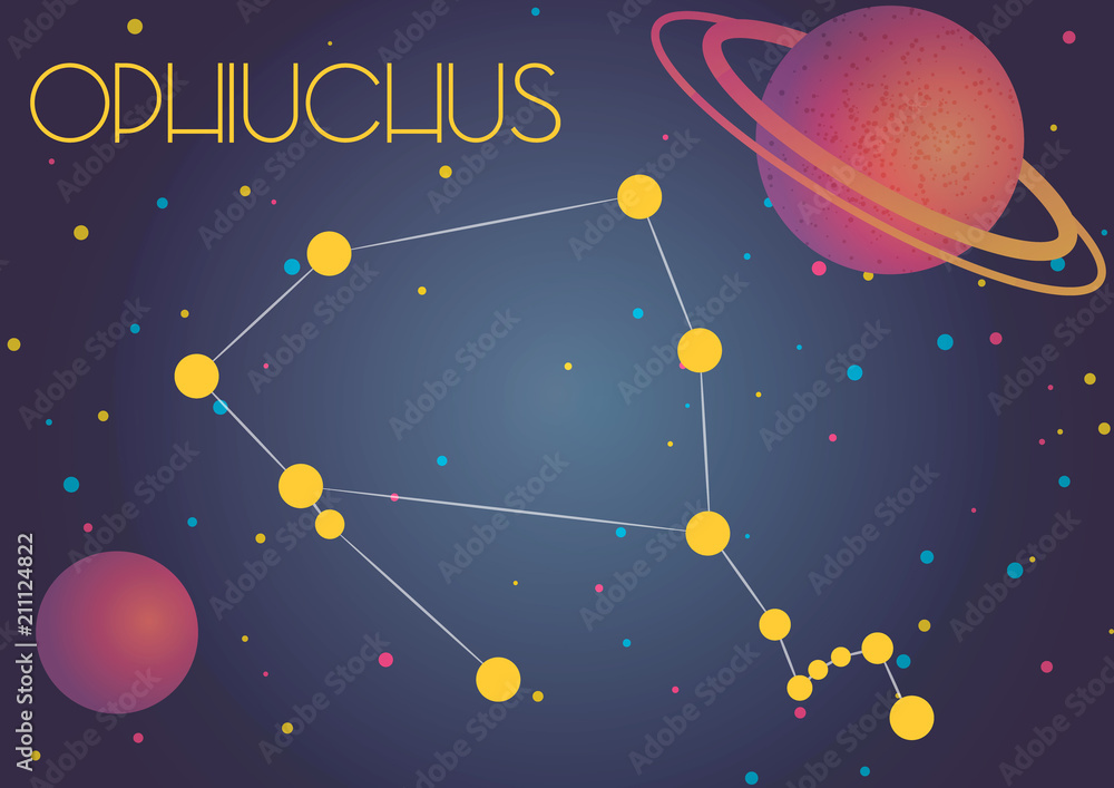 The constellation Ophiuchus The constellation Ophiuchus