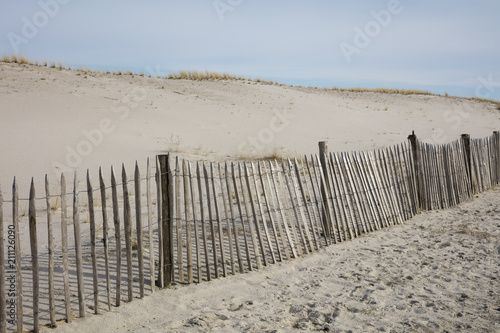 Staketenzaun  D  ne  List  Sylt  Nordfriesische Insel  Nordfriesland  Schleswig-Holstein  Deutschland  Europa