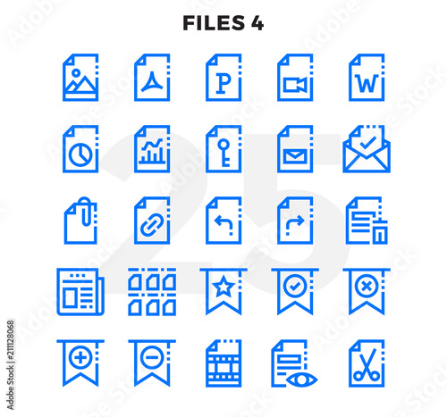 Dashed Outline Icons Pack for UI. Pixel perfect thin line vector icon set for web design and website application.