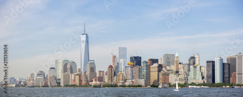 Panoramic view of New York City skyline, New York City, USA © Steven