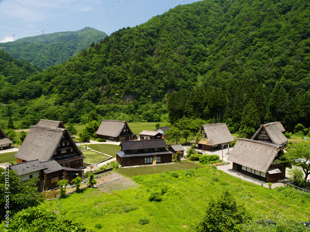 合掌造りの集落