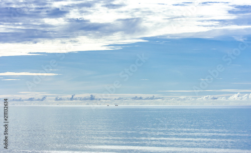 Wallpaper Mural Fishing boat out to sea. Torontodigital.ca