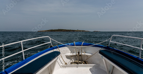 Island from boat © rninov
