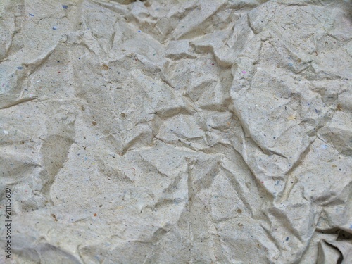 background crumpled paper through the office use
