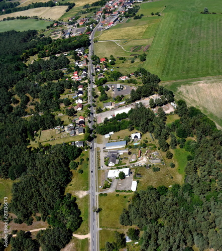 Wilhelmsthal, kleiner Ortsteil an der B109 bei Jatzick 2015 photo