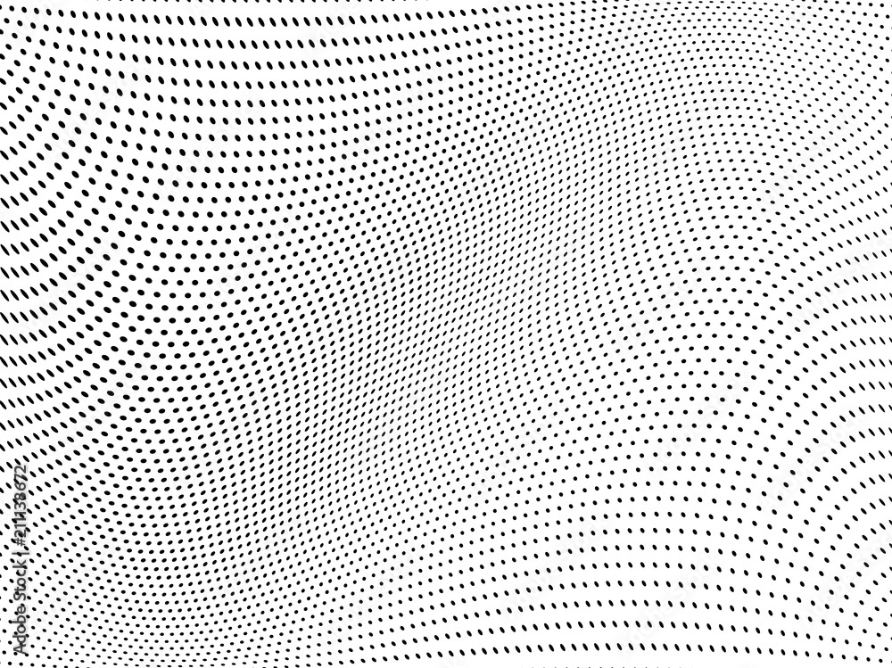 Halftone pattern Digital gradient with dots. Futuristic panel. Vector illustration Halftone pattern Digital gradient with dots. Futuristic panel. Vector illustration