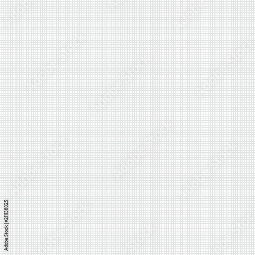 White fabric texture. Vector textile seamless pattern