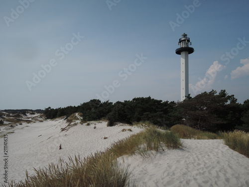 Lighthouse on White Beach