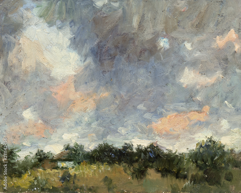 Oil painting, handmade Oil painting, handmade