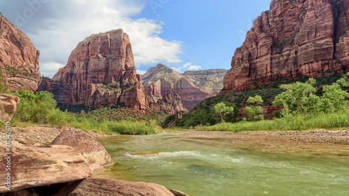 Zion Canyon HDR Timelapse/Hyperlapse - Valley View C