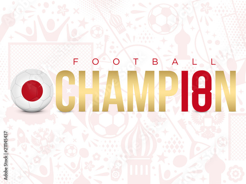 JAPON - CHAMPION FOOTBALL