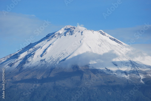 volcan popocatepelt nevado © RobertoAlonso