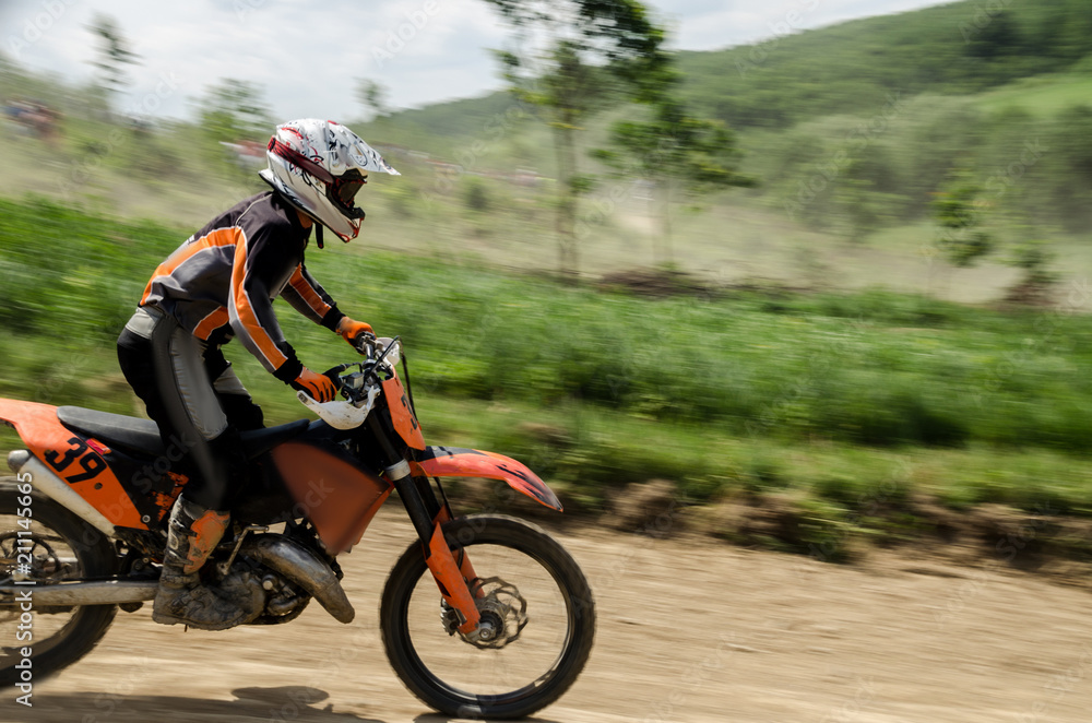 Motocross competition unduro