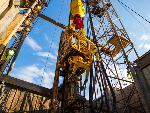 top drive system of drilling rig