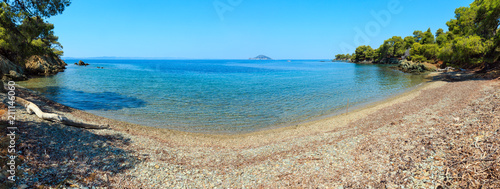 Morning Aegean coast, Sithonia, Greece.