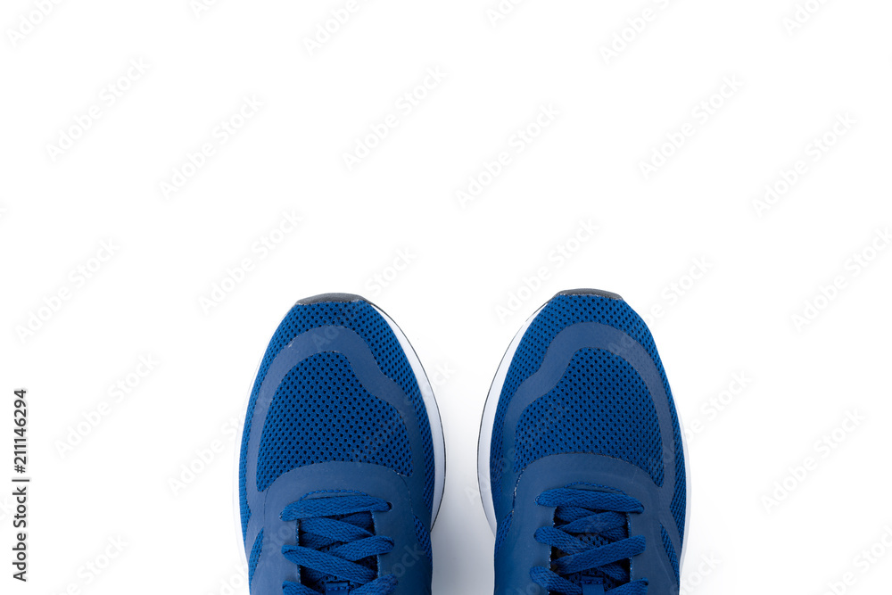 sneakers isolated on a white background. sneakers isolated on a white background.