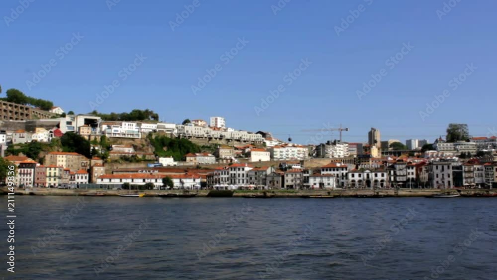 Old town skyline from across the Douro River Old town skyline from across the Douro River