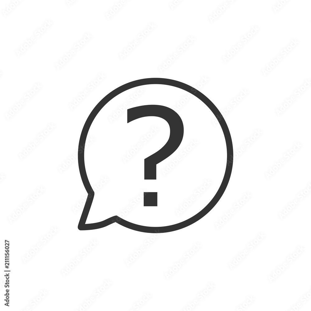Faq icon, question icon. Vector illustration. Flat design. Faq icon, question icon. Vector illustration. Flat design.