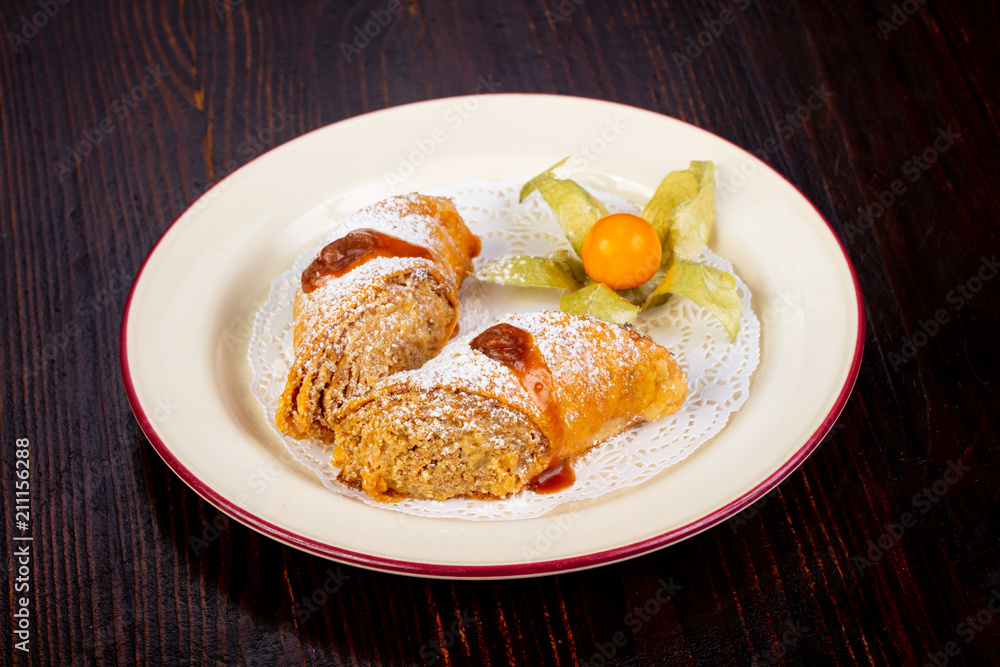 Baklava dessert with nuts Baklava dessert with nuts