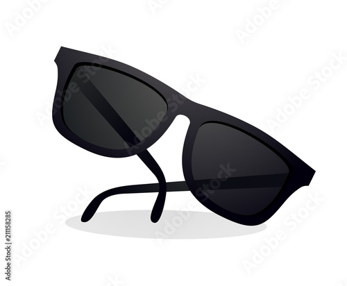 modern sunglasses illustration