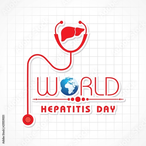 Vector illustration of World Hepatitis Day