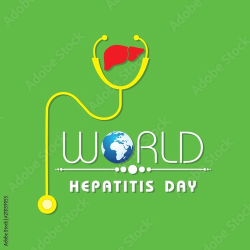 Vector illustration of World Hepatitis Day