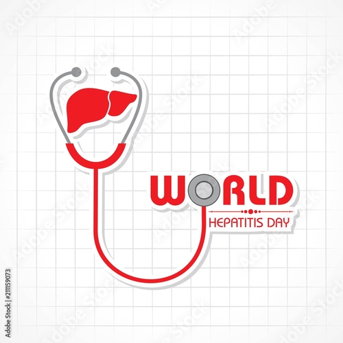 Vector illustration of World Hepatitis Day