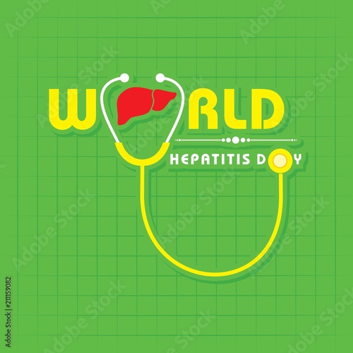 Vector illustration of World Hepatitis Day