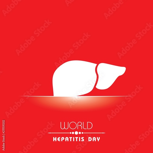 Vector illustration of World Hepatitis Day