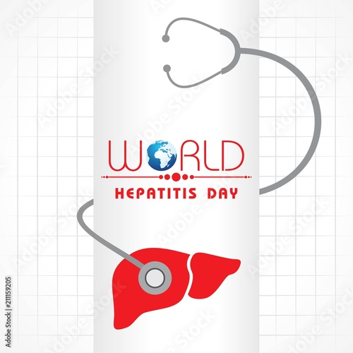 Vector illustration of World Hepatitis Day