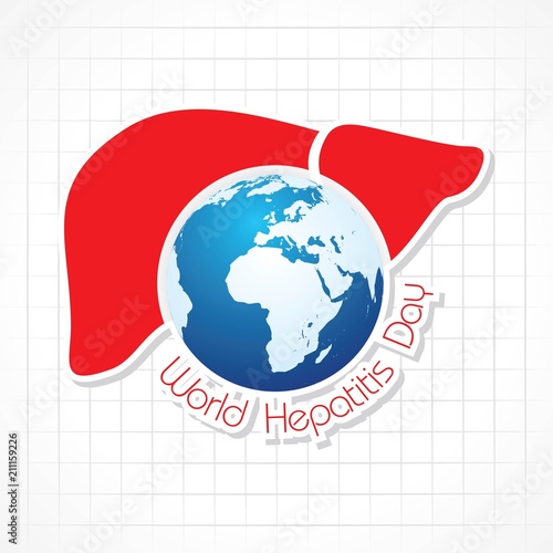 Vector illustration of World Hepatitis Day