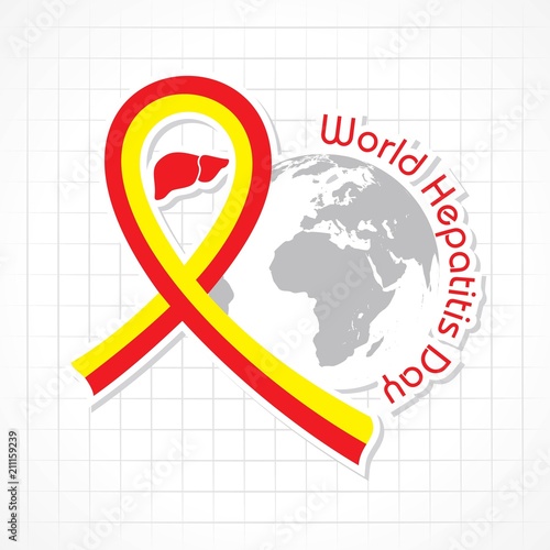 Vector illustration of World Hepatitis Day