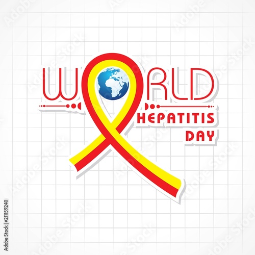 Vector illustration of World Hepatitis Day
