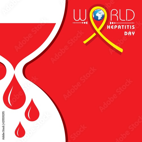 Vector illustration of World Hepatitis Day