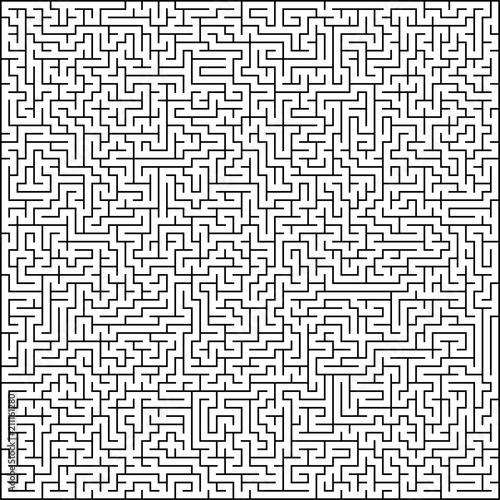 Abstract pattern with maze