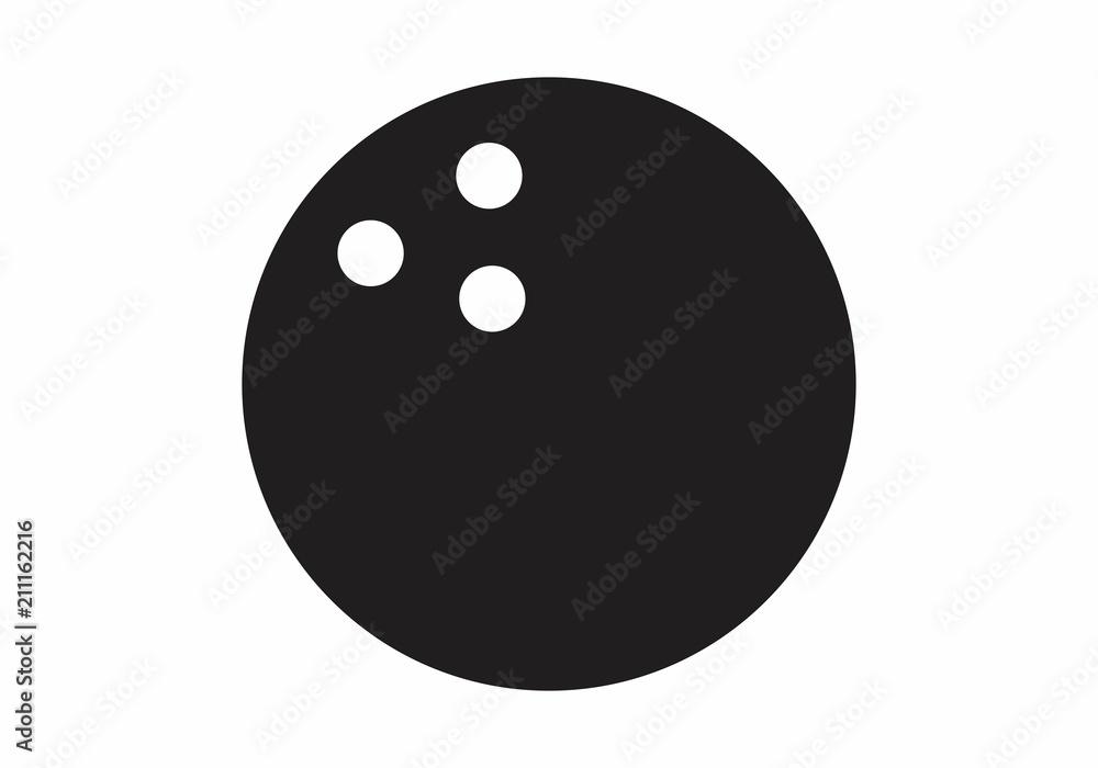Bowling ball illustration Bowling ball illustration