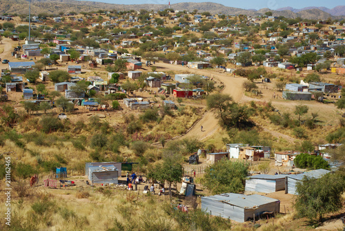 Katutura Township in Windhoek City - Namibia, Southern Africa photo