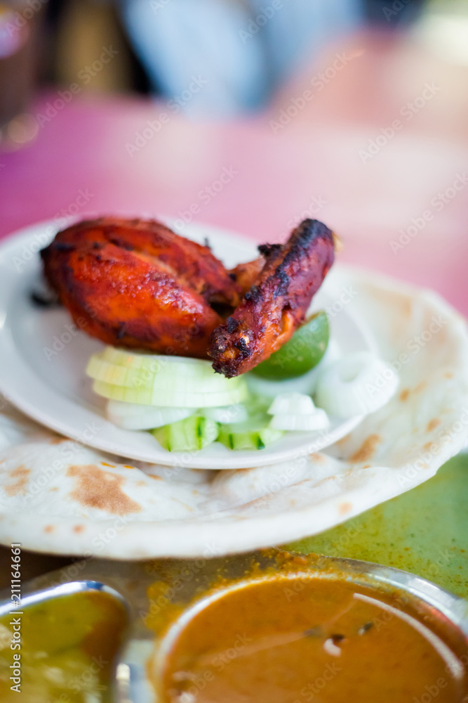 Malaysian tandoori chicken set Malaysian tandoori chicken set