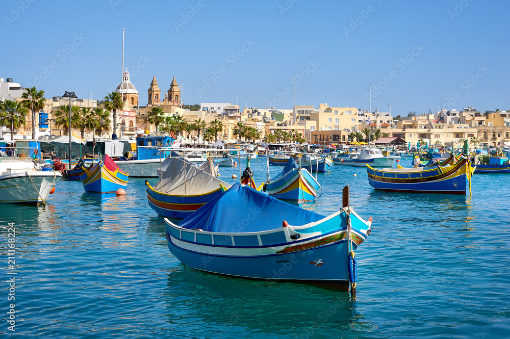 Marsaxlokk harbor