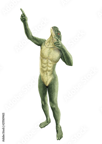 homme-iguane-lézard-illustration-photo-fantastique