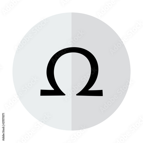Vector omega sign