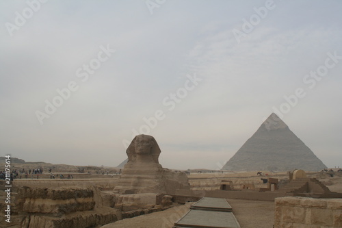 The Great Pyramids of Giza and the Spinx