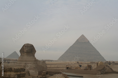 The Great Pyramids of Giza and the Spinx