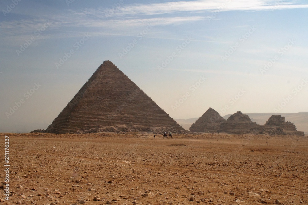 The Great Pyramids of Giza and the Spinx