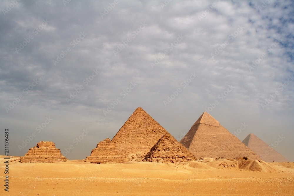 The Great Pyramids of Giza and the Spinx