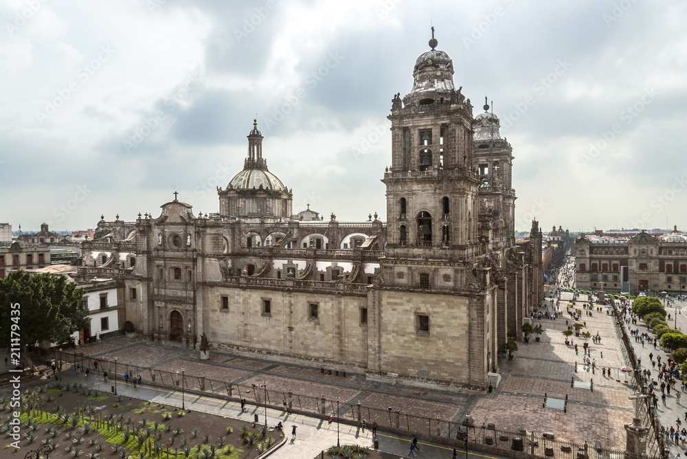 Obraz premium Cathedral Metropolitana Mexico City, Mexico