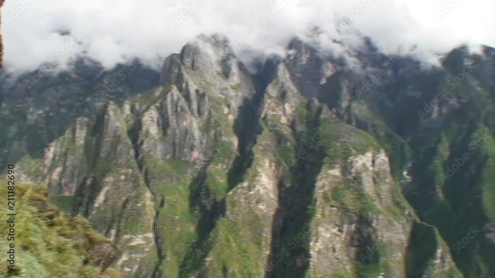 Pan: Tiger Leaping Gorge Cliffs, China Pan: Tiger Leaping Gorge Cliffs, China
