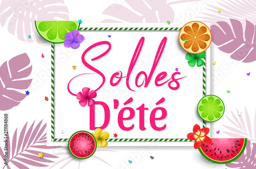 soldes d'été
