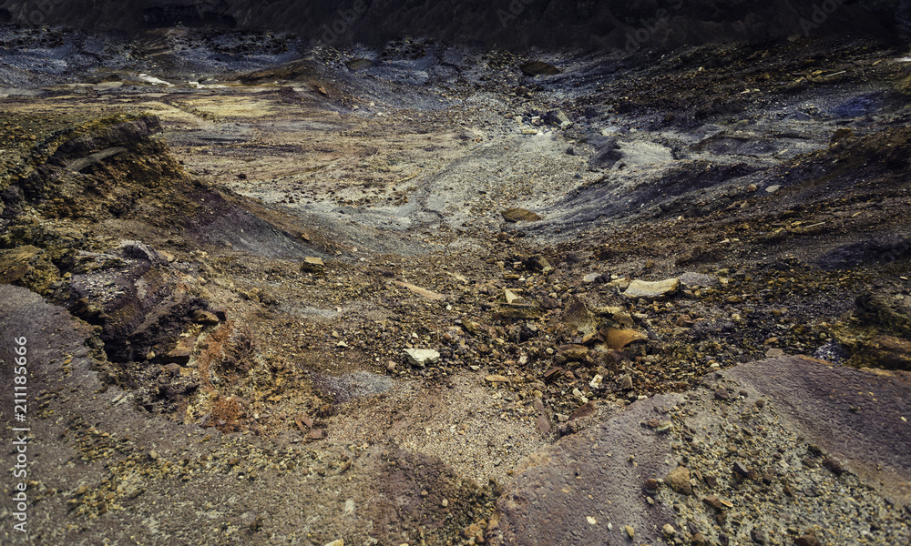 Riotinto mining landscape studied by NASA for its similar conditions to the landscape of Mars Riotinto mining landscape studied by NASA for its similar conditions to the landscape of Mars