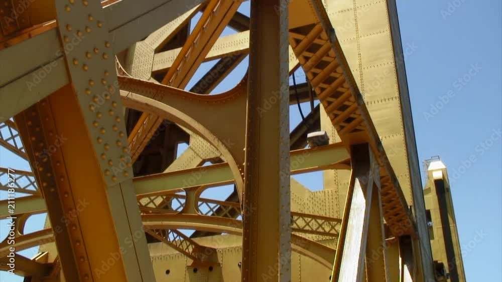 Close Up View of Tower Bridge State Capitol Building Sacramento, California, USA Close Up View of Tower Bridge State Capitol Building Sacramento, California, USA
